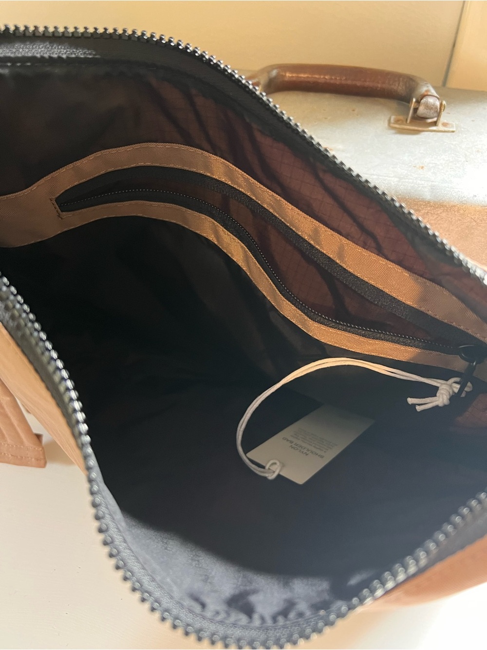 BAGGU shoulder Bag in cocoa NWT - Picture 5 of 7